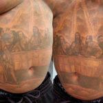 Last supper tattoo