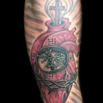 sacred heart tattoo