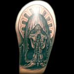 santa muerte tattoo