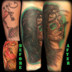 catrina day of the dead tattoo