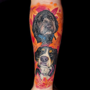 dogs tattoo