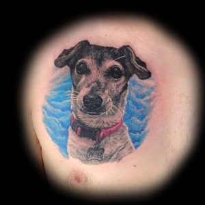 san francisco dog tattoo