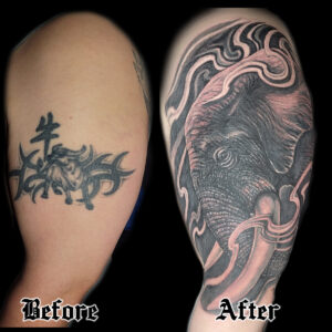 best cover up tattoo artist Oakland California