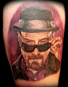 top color portrait tattoo artist San Francisco bay area