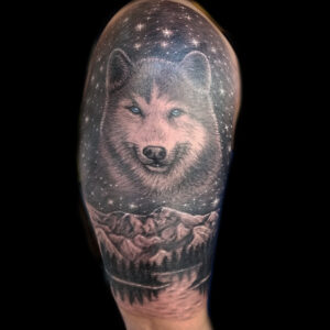 wolf tattoo